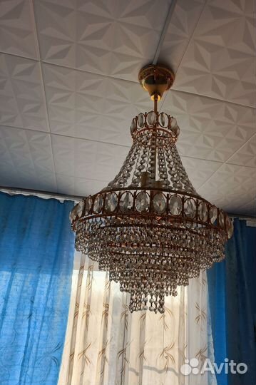 Люстра хрустальная