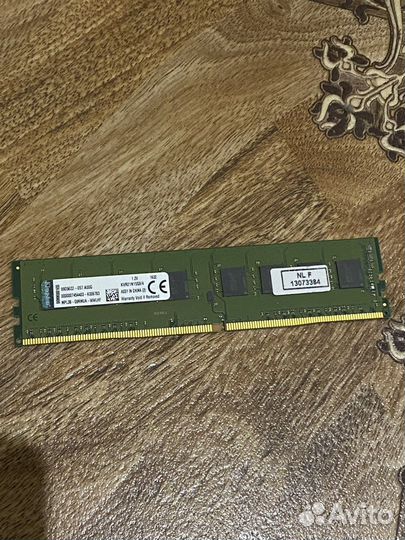 Оперативная память Kingston 4gb ddr4 2133hz
