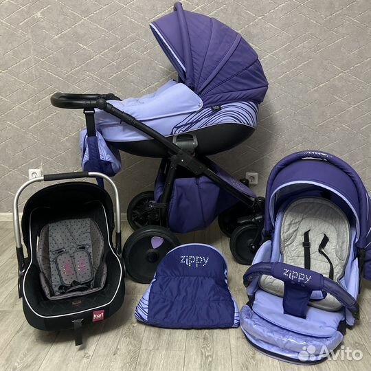 Коляска tutis zippy 3 в 1 (доставка)