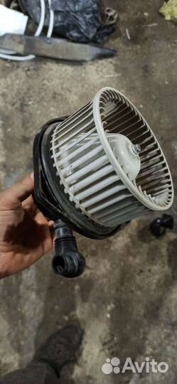 Моторчик печки chevrolet aveo