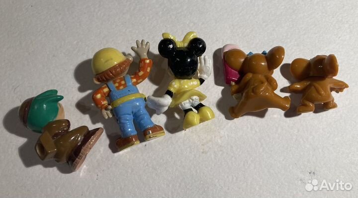 Киндер сюрприз из 90-х 5 фигурок