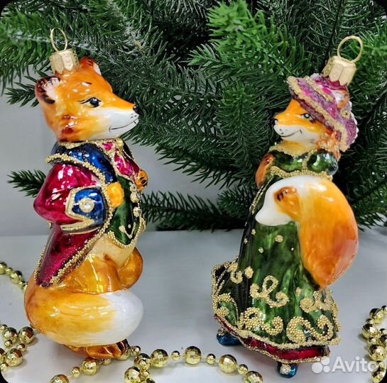 Набор елочных игрушек ирена irena