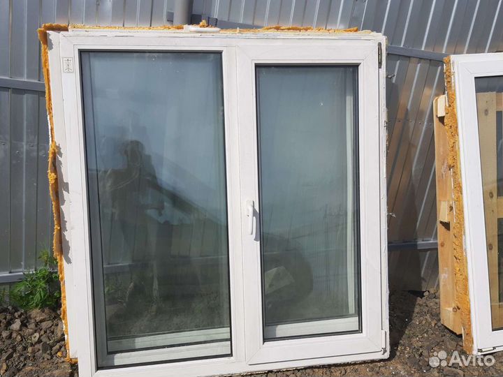Окна и двери пластиковые бу