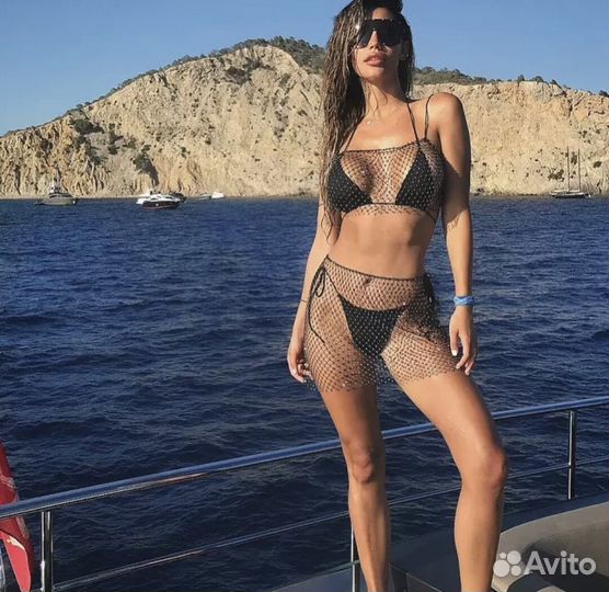 Костюм сетка, пляжная сетка