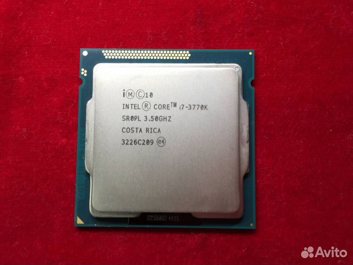 Процессор i7 3770k
