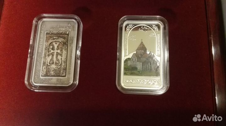 Армения 1000 драм 2011 Монастыри Хачкары Набор