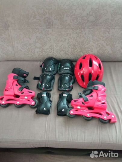 Ролики детские с защитой