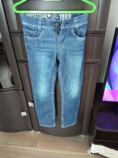 Джинсы утепленные для мальчика