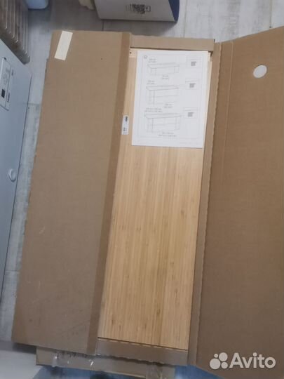 Тумба новая IKEA Fiskan и столешница Tolken