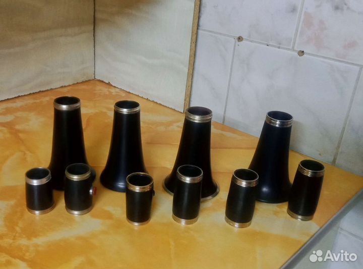 Подушки, бочонки, раструбы для кларнета