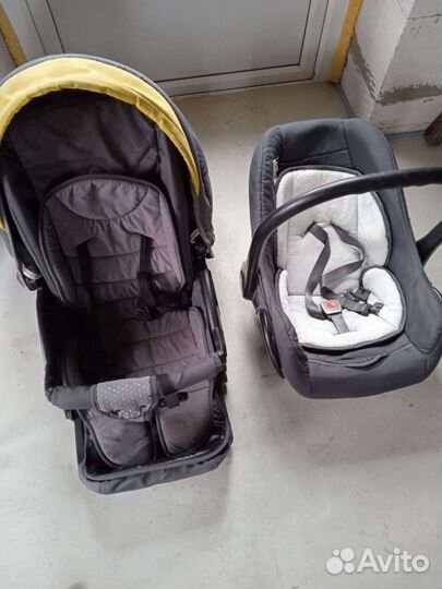 Коляска camarelo 3 в 1