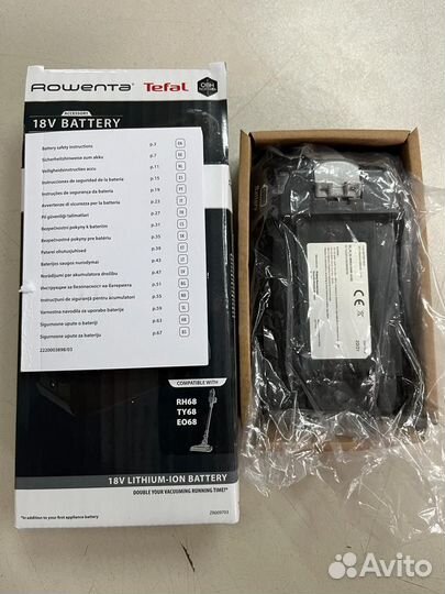 Оригинальный аккумулятор ZR009703 для пылесоса