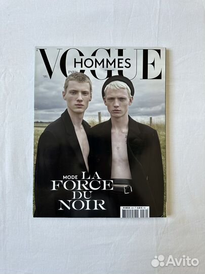 Журналы Vogue Hommes Paris