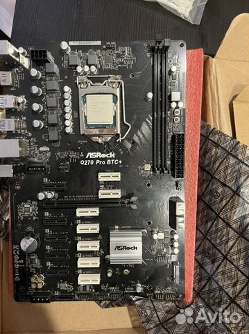 Материнская плата ArRock Q270 Pro BTC+