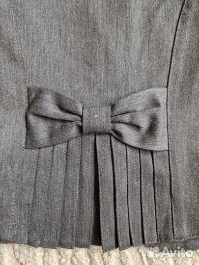 Жилетка для девочки школьная серая 128 dress code
