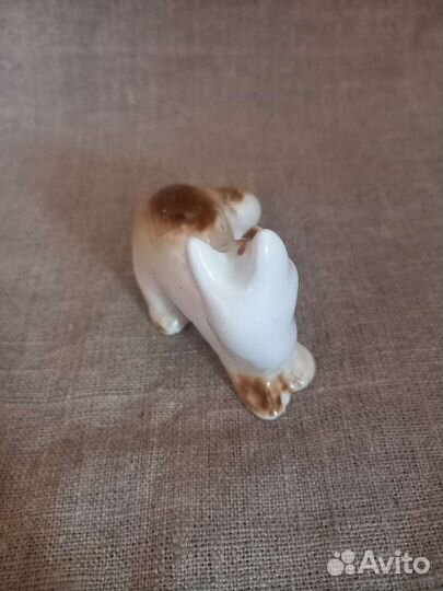 Статуэтка лфз фарфор Куница Соболь советская
