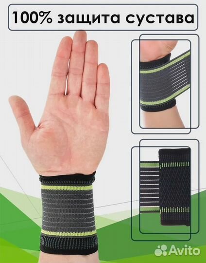 Фиксатор запястья/суппорт запястья/бандаж запястья