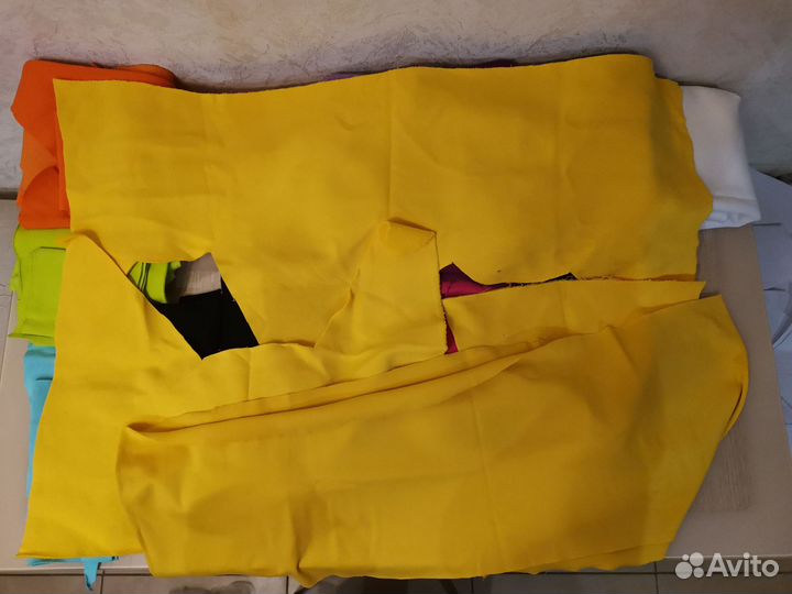 Ткань футер обрезки