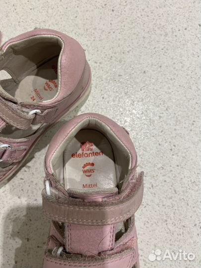 Сандалии для девочки натуральная кожа