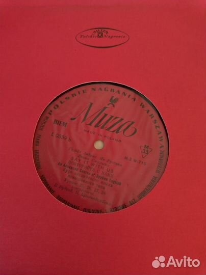 Ретро пластинки Польша-Сourse Of Spoken English