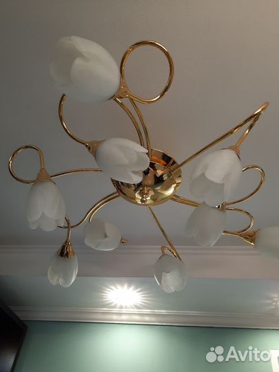 Люстра Oro флористика Centroluce Италия