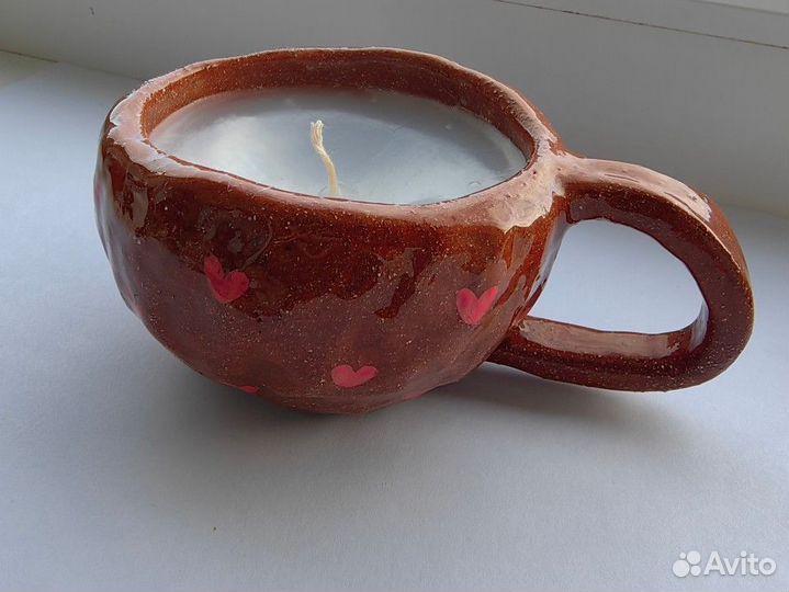 Свеча чашка