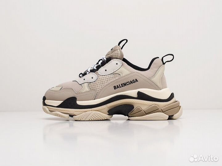 Кроссовки Balenciaga Triple-S Beige (36-40)