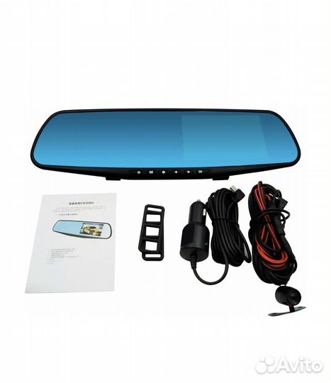 Видеорегистратор зеркало / 2 камеры / оптом