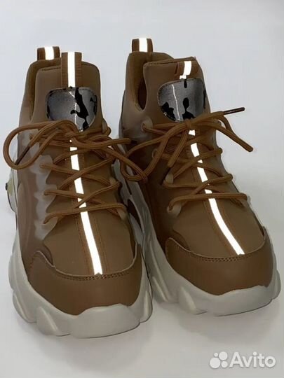 Кроссовки новые 36-38 натуральная кожа женские