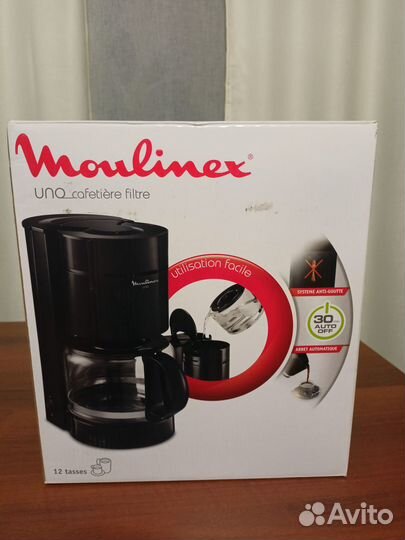 Кофеварка Moulinex Uno на 12 чашек