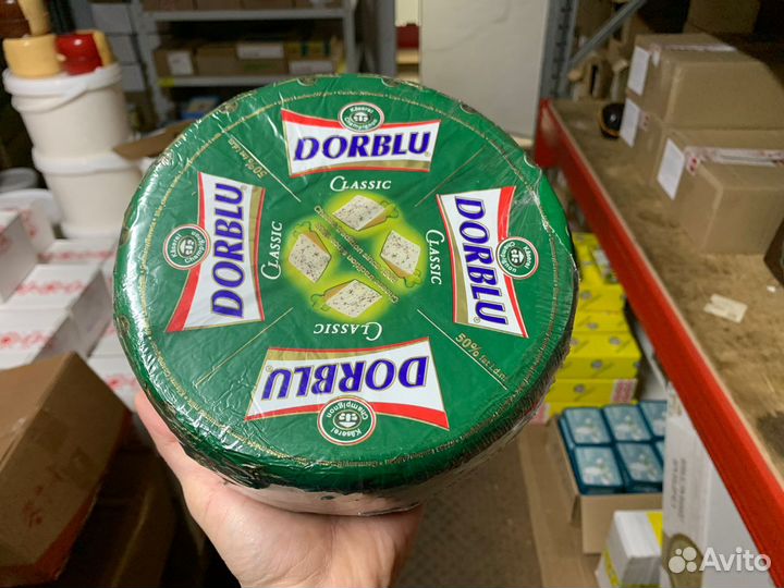 Сыр Дор Блю С Голубой Плесенью Dorblu 2,5 Кг
