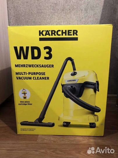 Karcher WD3 пилосос Керхер кершер