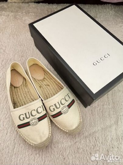 Эспадрильи gucci