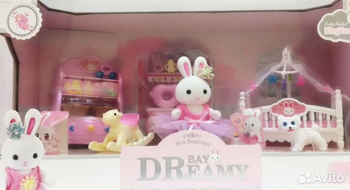 Happy Family Набор мебели Спальня аналог Sylvanian