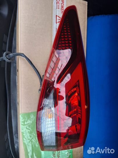 Фонарь задний левый kia rio 4LED