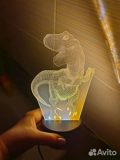 3d светильник