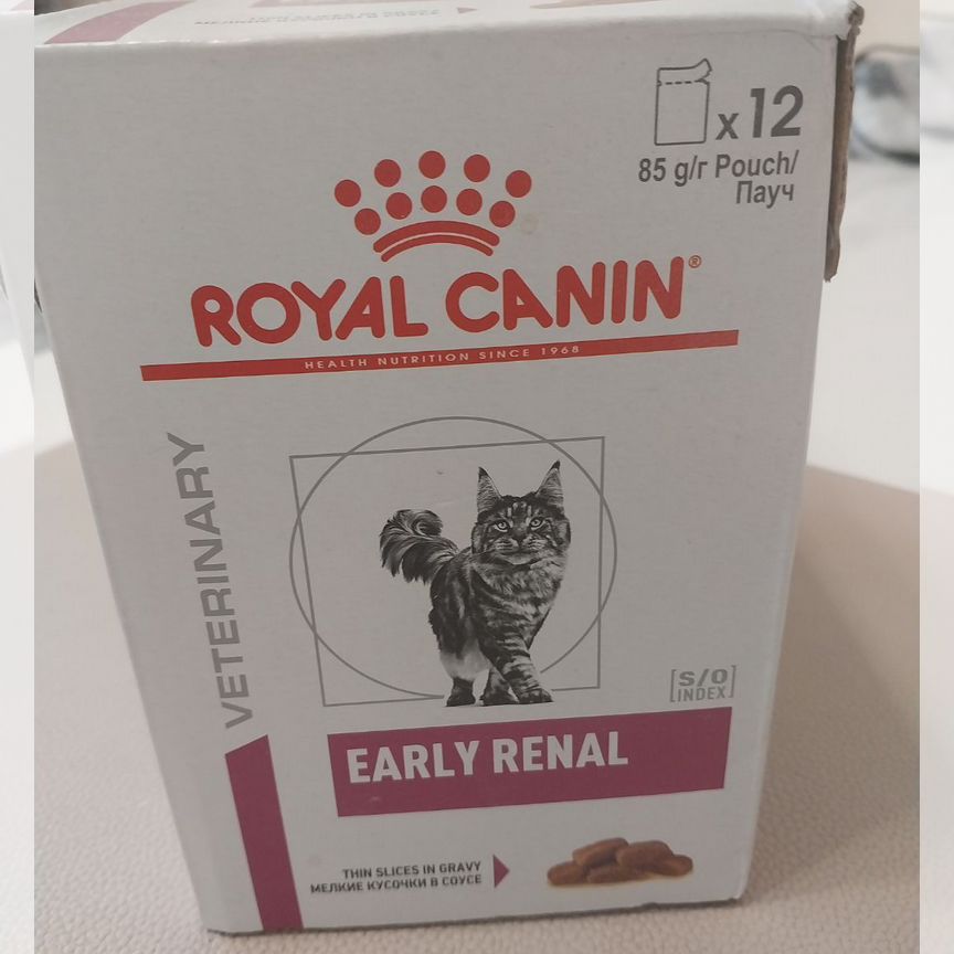 Влажный корм для кошек royal canin renal