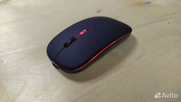 Мышь с зарядкой USB, подсветка