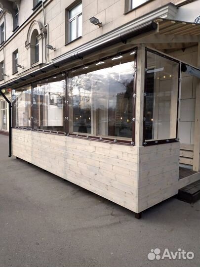 Уличные шторы для беседки веранды