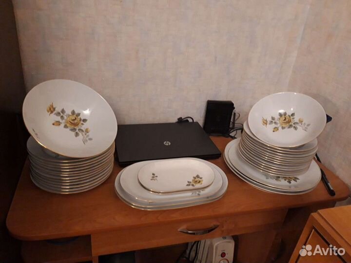 Сервиз столовый 12 персон гдр