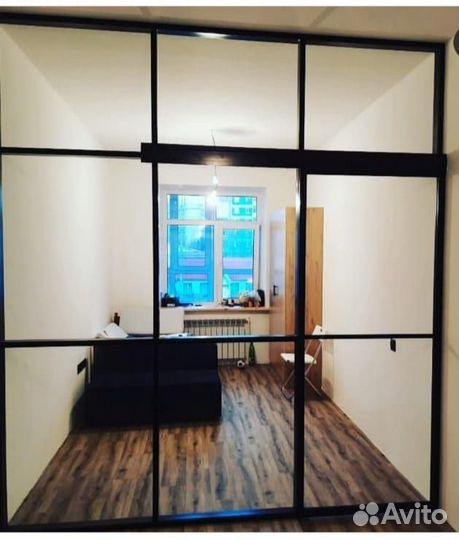 Алюминиевые межкомнатные раздвижные двери