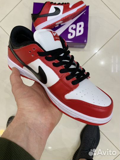 Кроссовки Nike SB Dunk Low Chicago новые