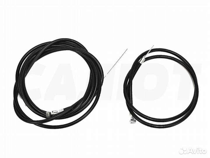 Трос тормоза вело перед.+ задн. в оплетке 700/1700