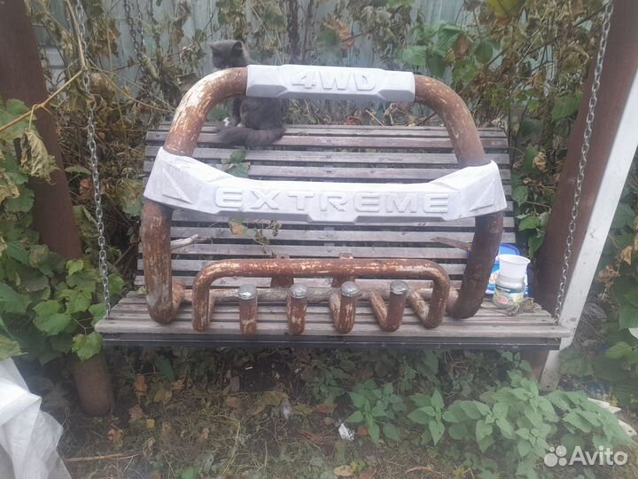 Niva chevrolet кенгурятник