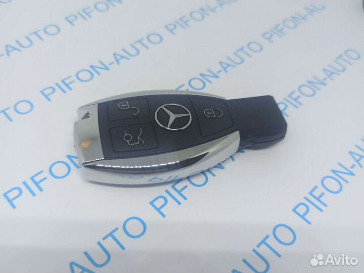 Ключ Mersedes w204 хром рыбка европа