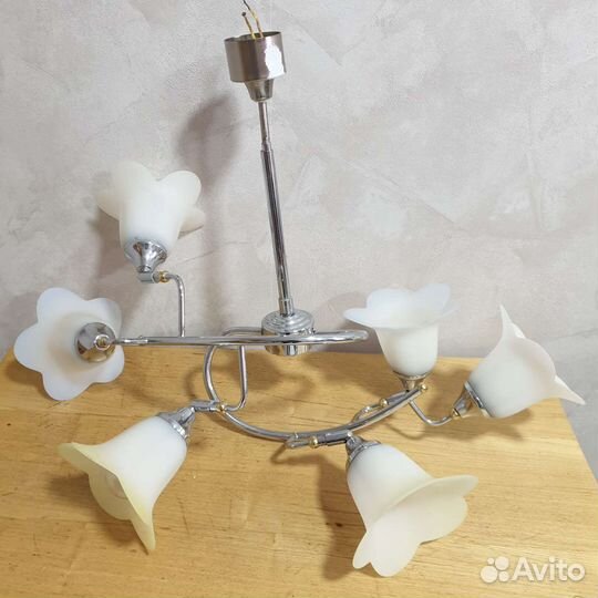 Люстра потолочная бу