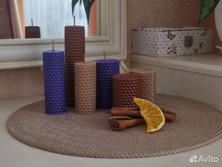 Свечи из вощины