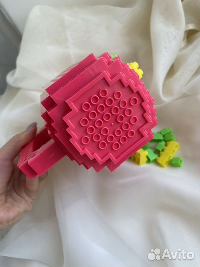 Новая кружка-конструктор с деталями лего 400 мл