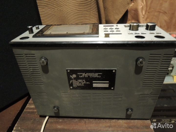 Кассетная дека Электорника мп-111 на ремонт