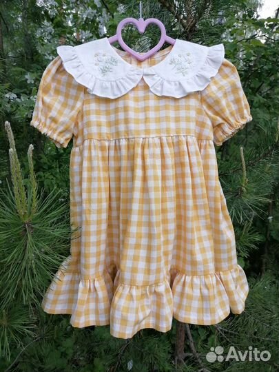 Детское платье, ручной работы